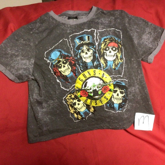 Ladies GUNS and ROSES T-shirt - Picture 1 of 1